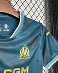 2024/2025 Olympique de Marseille Away Football Shirt 1:1 Thai Quality Kids Size