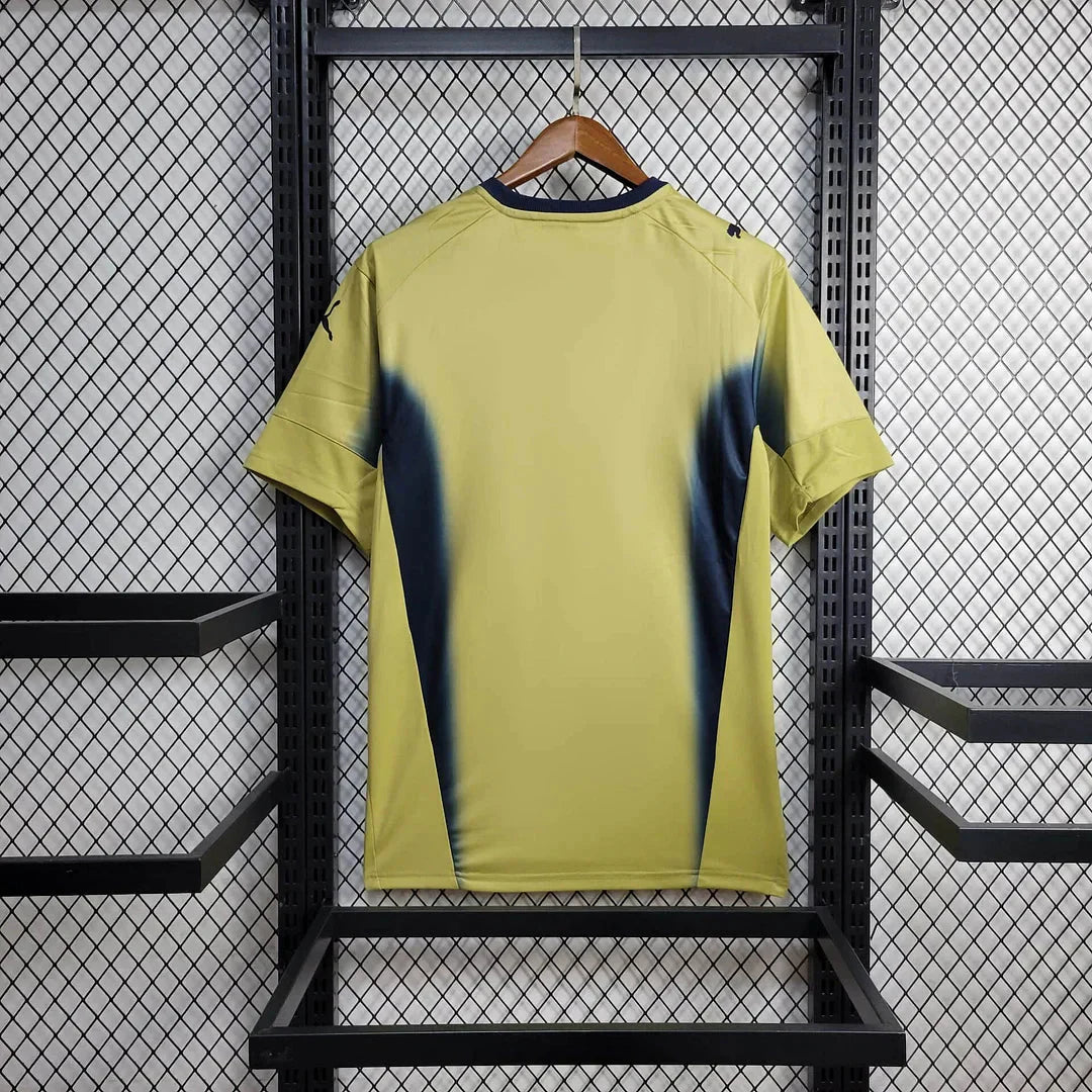 2006 Retro Italy Goalkeeper Gold Soccer Shirt