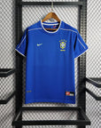 1998 Retro Brazil Soccer Jersey Away