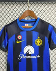 2023/2024 Kids Size Inter Milan Home Football Jersey1:1 Quality Thai