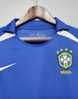 2002 Retro Brazil Away Soccer Jersey
