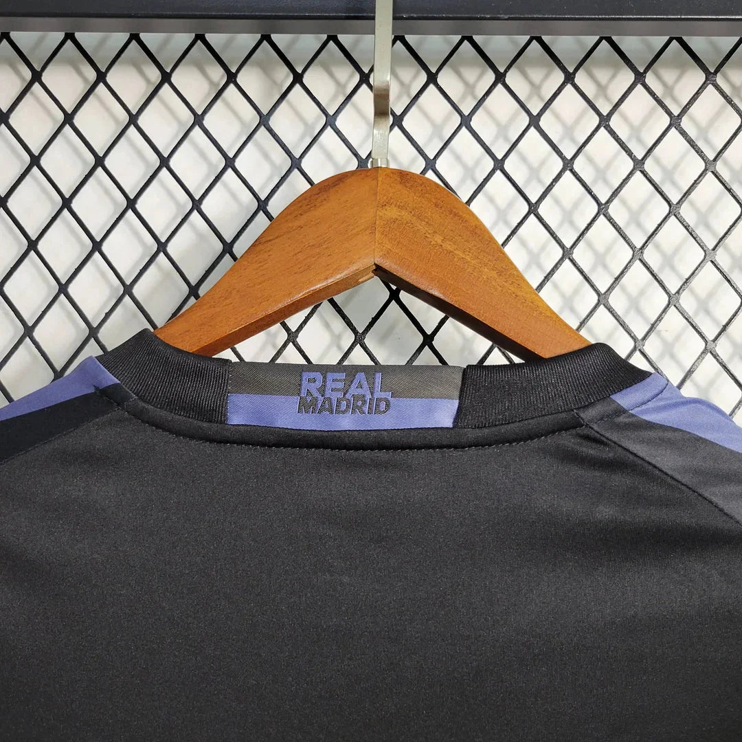 2016/2017 Retro Long Sleeve Real Madrid Third Away Football Shirt 1:1 Thai Quality