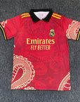 2025-26 Real Madrid Special Polo Red Dragon S-2XL