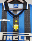 1997/1998 Retro Internazionale Milan Home Football Jersey 1:1 Thai Quality