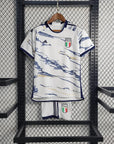 2023 Italy Away Soccer Shirt Kids Size