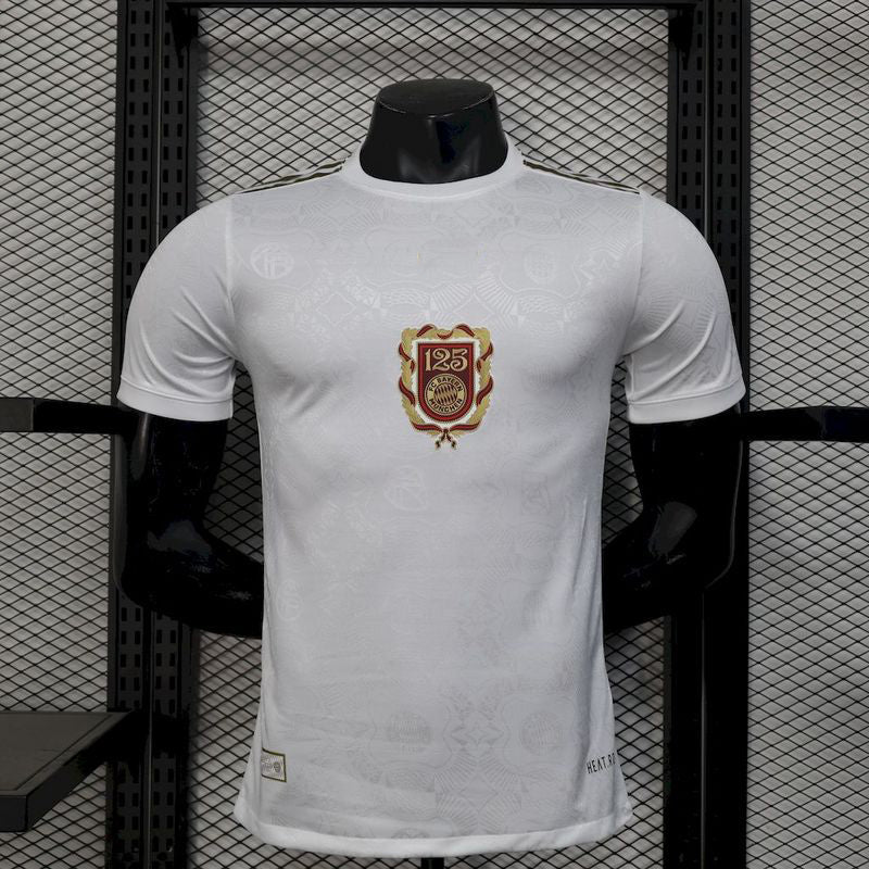 2025-26 Bayern Munich 125 Years White Player S-2XL