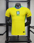 2025-26 Brazil Home Player S-XXXL