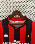 1990/1991 Retro AC Milan Home Football Shirt 1:1 Thai Quality