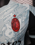 2025-26 AC Milan Away Player S-2XL