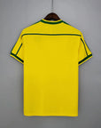 1998 Retro Brazil Soccer Jersey Home