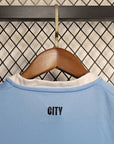2025/2026 Manchester City Home Football Shirt Kids Size