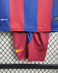 2010/2011 Retro Kids Size Barcelona Home Football Shirt 1:1 Thai Quality