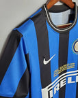 2009/2010 Retro Internazionale Milan Home UEFA Champions League Edition Football Jersey 1:1 Thai Quality