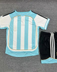 2006 Retro Argentina Home Football Shirt Kids Size