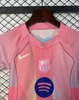 2025/2026 Kids Size Barcelona Special Edition Pink Football Shirt