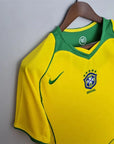 2004 Retro Brazil Soccer Jersey Home