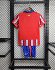 2024/2025 Atletico Madrid Home Football Shirt Kids Size 1:1 Thai Quality