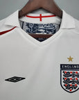 2006 Retro England Home Soccer Jersey