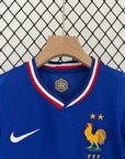 2024 Kids Size France Home Football Shirt 1:1 Thai Quality