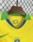 2025 Brazil Home Football Shirt Kids Size