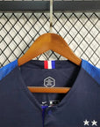 2018 Retro Long Sleeve FIFA World Cup France Home Football Shirt