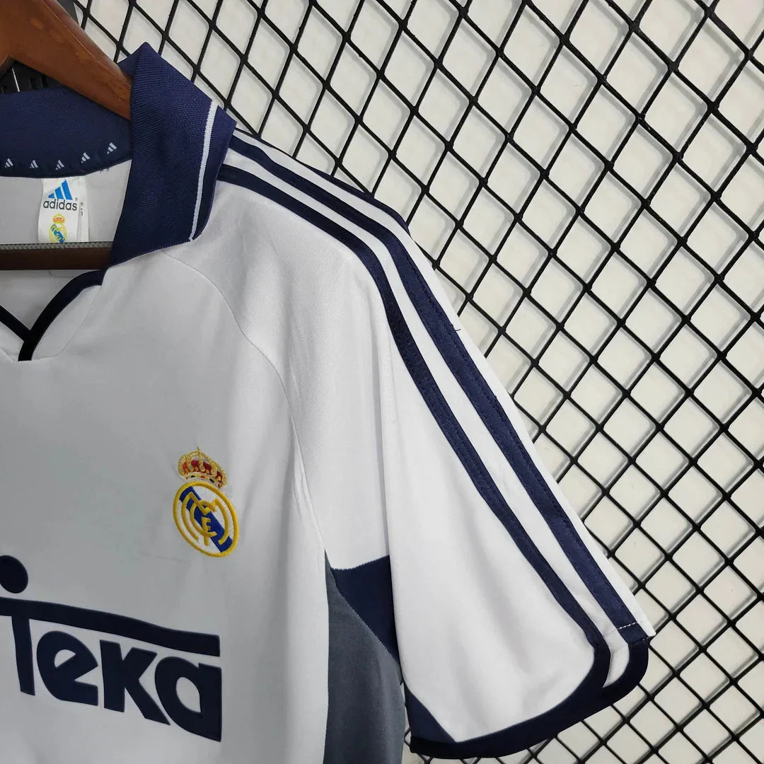 2000/2001 Retro Real Madrid Home Football Shirt 1:1 Thai Quality