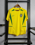 2002 Retro Brazil Soccer Jersey Home