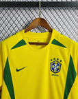 2002 Retro Brazil Soccer Jersey Home