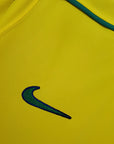 1998 Retro Brazil Soccer Jersey Home