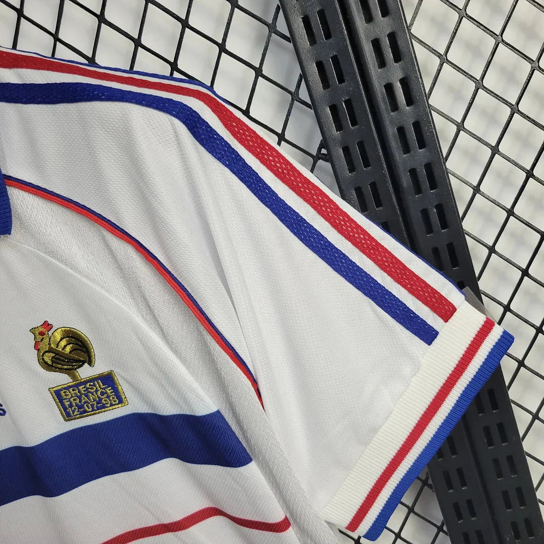 1998 Retro France Away Football Shirt