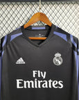 2016/2017 Retro Long Sleeve Real Madrid Third Away Football Shirt 1:1 Thai Quality