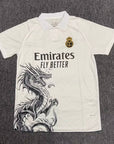 2025-26 Real Madrid Special Polo White Dragon S-2XL
