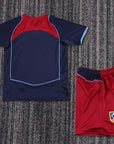 2004/2005 Retro Atletico Madrid Away Football Shirt Kids Size 1:1 Thai Quality