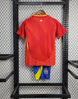 2024 Kids Size Spain Home Football Shirt 1:1 Thai Quality