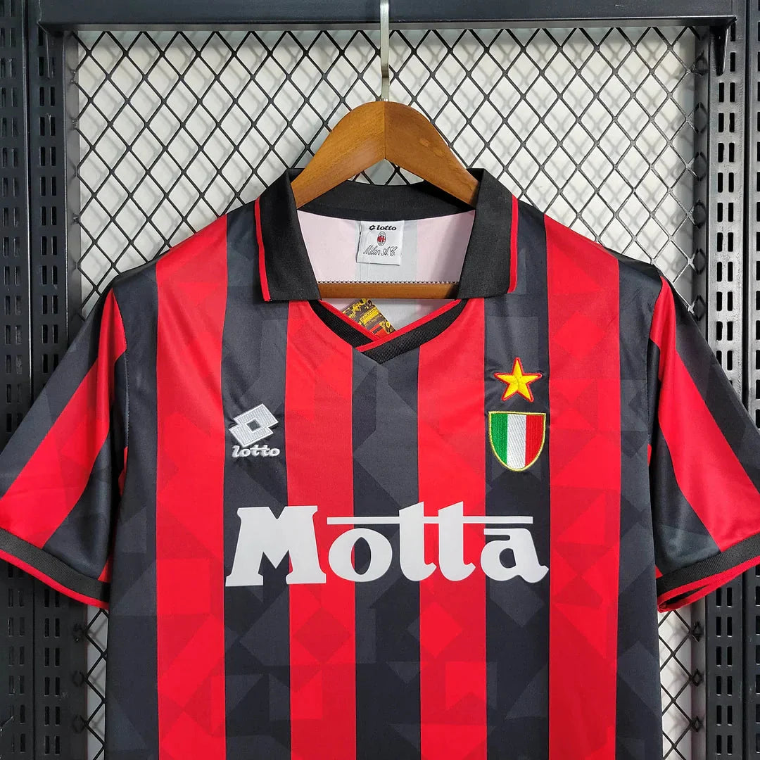 1993/1994 Retro AC Milan Home Football Shirt 1:1 Thai Quality