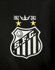 2011/2012 Retro Santos Away Black Football Shirt