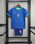 2024 Brazil Away Football Shirt Kids Size 1:1