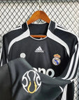 2006/2007 Retro Long Sleeve Real Madrid Away Football Shirt