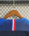 2018 Retro Long Sleeve FIFA World Cup France Home Football Shirt