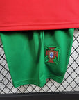 2024 Portugal Home Football Shirt Kids Size 1:1 Thai Quality