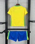 2025 Brazil Home Football Shirt Kids Size