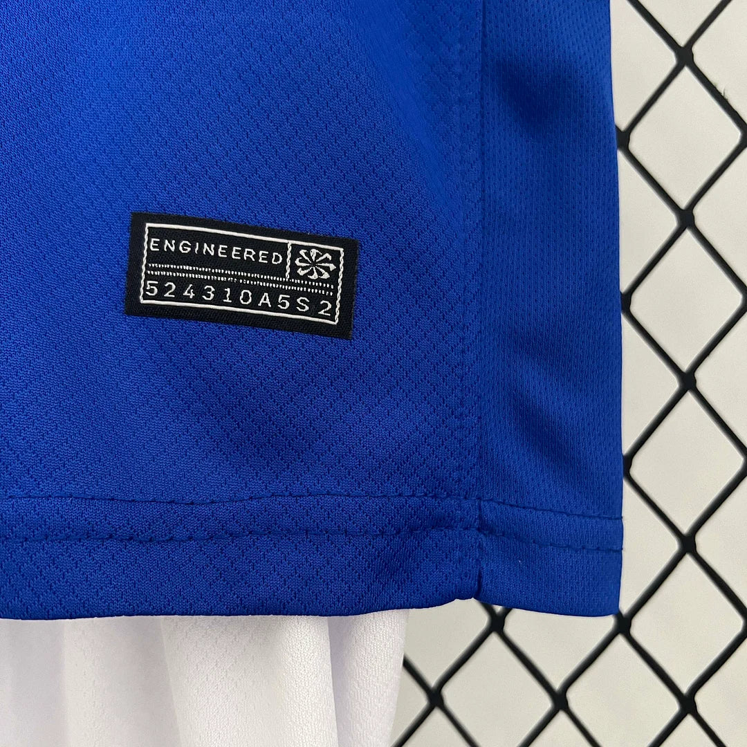 2024 Kids Size France Home Football Shirt 1:1 Thai Quality