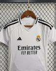 2024/2025 Real Madrid Home Football Shirt 1:1 Thai Quality Kids Size