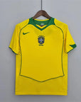 2004 Retro Brazil Soccer Jersey Home
