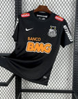 2011/2012 Retro Santos Away Black Football Shirt