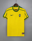 1998 Retro Brazil Soccer Jersey Home