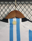 2022 Argentina Home Football Shirt Kids Size