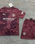 2024/2025 Manchester City Third Away Football Shirt 1:1 Thai Quality Kids Size