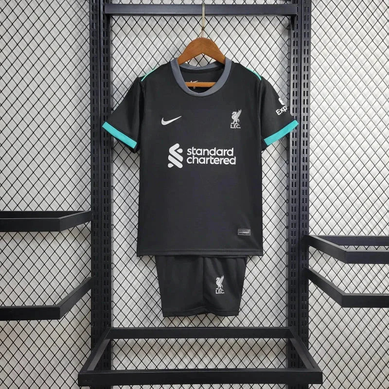 2024/2025 Liverpool Away Soccer Jersey 1:1 Thai Quality Kids Size