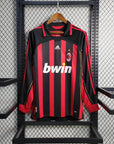 2006/2007 Retro Long Sleeve AC Milan Home Football Shirt 1:1 Thai Quality